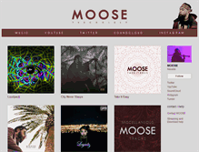 Tablet Screenshot of moosethecoolest.com